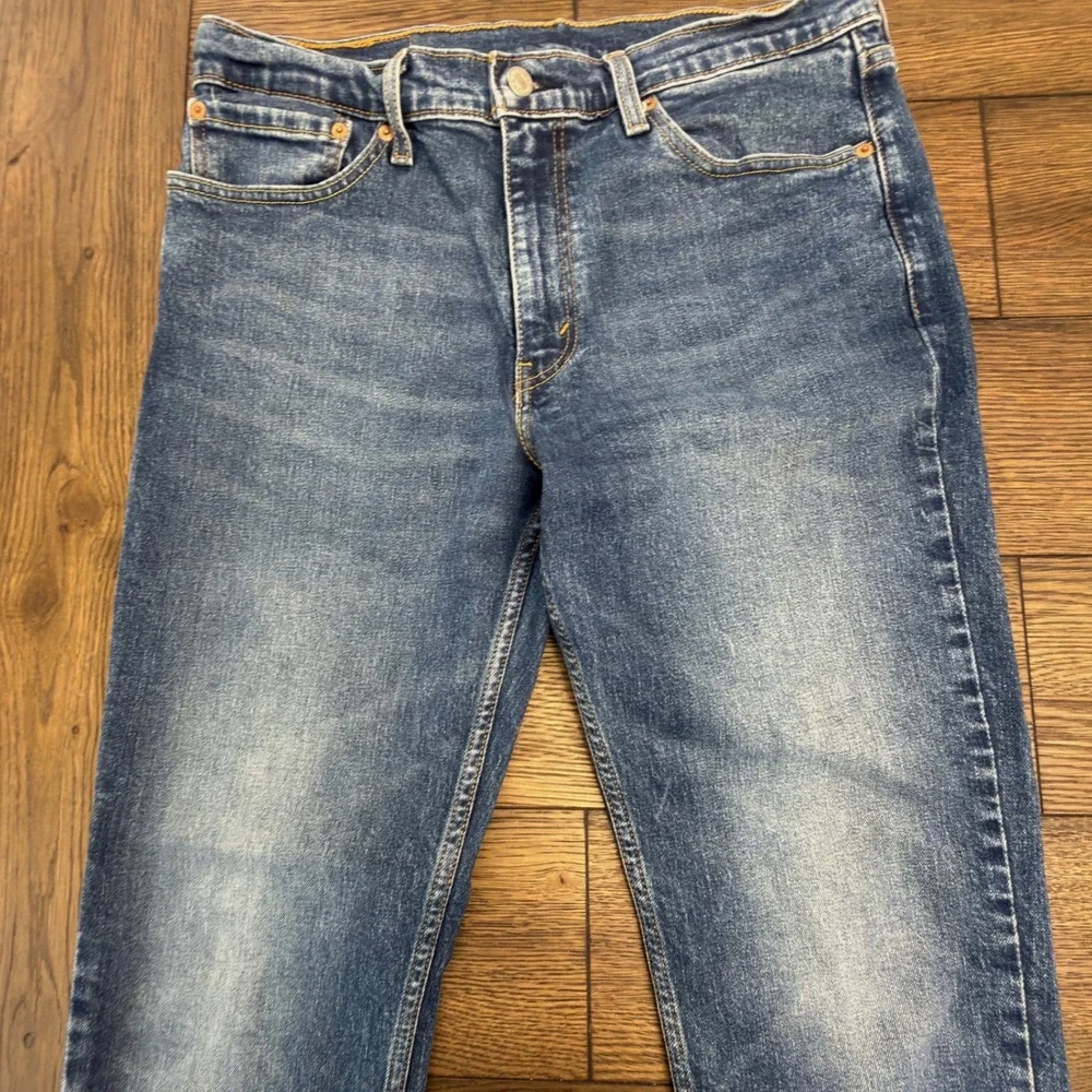 Levis‎ 511 Slim Fit Mens Jeans 34x34 Medium Wash Blue Denim WaterLess 04511-1390